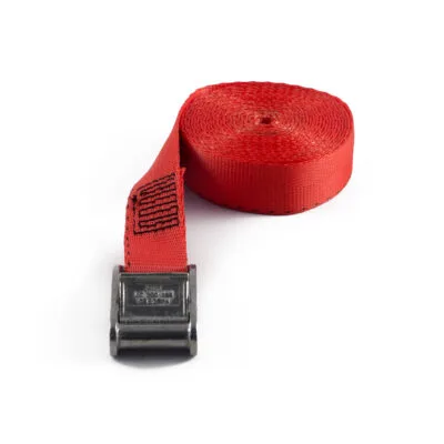 10 Heavy-Duty Cam Buckle Straps - 25mm Wide, 2.5m Long, 250kg Capacity - Purple, UK Made
